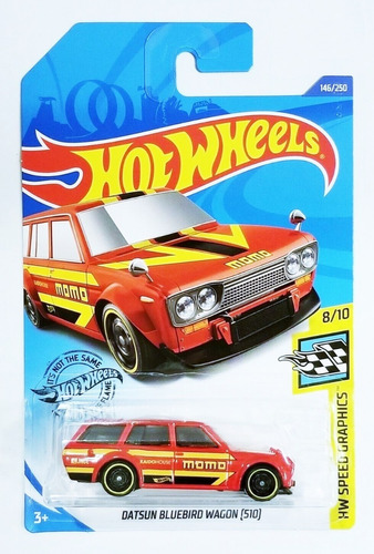 Hotwheels Datsun Bluebird Wagon 510 #146 2020