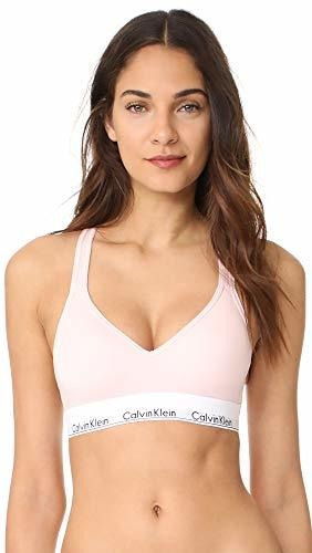 Bralette Con Forro Ligero De Algodon Moderno Para Mujer De 