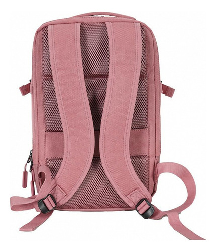 Mochila Elf Portanotebook Reforzada Rosa Liso