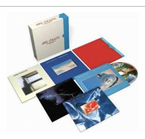 Cd Box Dire Straits - Studio Albums 1978-1991 (6cdraro