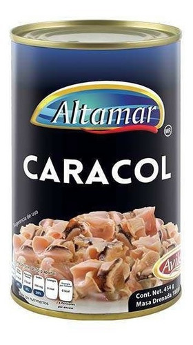 Caracol Tipo Abulon Altamar 3 Latas De 410 G C/u