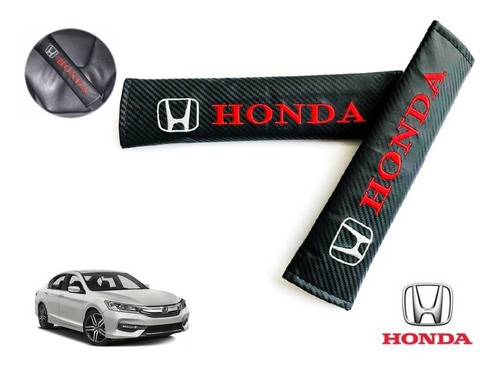 Par Almohadillas Cubre Cinturon Honda Accord Sedan 2.4l 2016