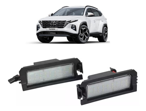 Luz Led Patente Hyundai Tucson 2021 - Accesorio