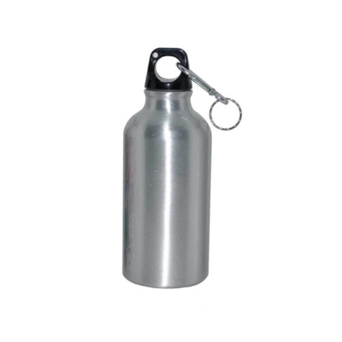Botella De Aluminio Plata Para Sublimar De 500ml Caja 60pz