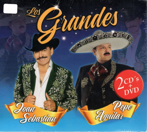 Los Grandes Joan Sebastian / Pepe Aguilar 2cd's + Dvd