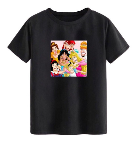 Playeras De Princesas De Disney Caras Graciosas