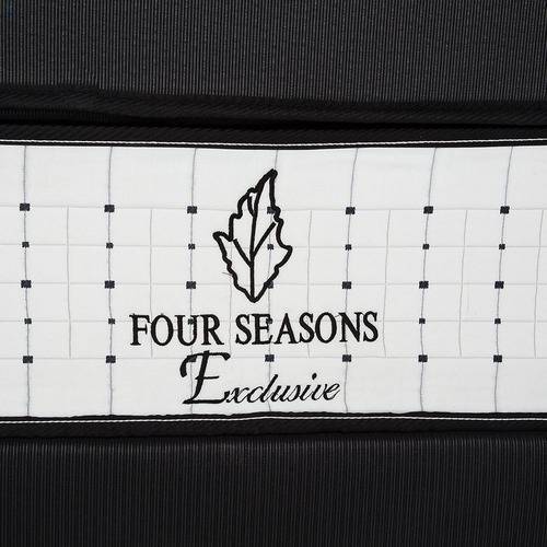 Imagen 4 de 5 de Juego De Box Y Colchón Four Season Ex Spring Air - King Size