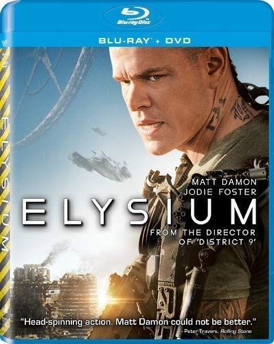 Elysium Matt Damon Edicion 2 Discos  Blu-ray + Dvd Original