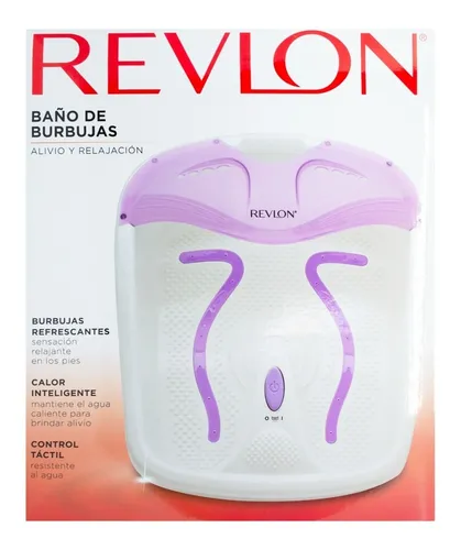 Baño de burbujas para pies revlon hotsell