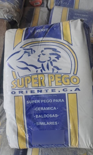 Pego Gris Súper Pego De 12kg