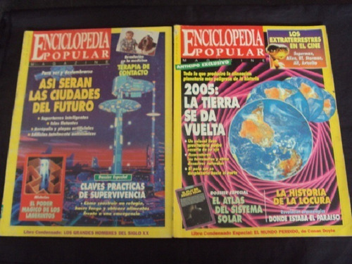 Lote Enciclopedia Popular Magazine + Mecanica Popular