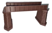 Comprar Puente Hierro Y Pilares 3d Ferromodelismo 1\u002F87 H0 18cm Larg.