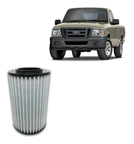 Filtro De Ar Esportivo Inbox Ford Ranger 2.8 Diesel