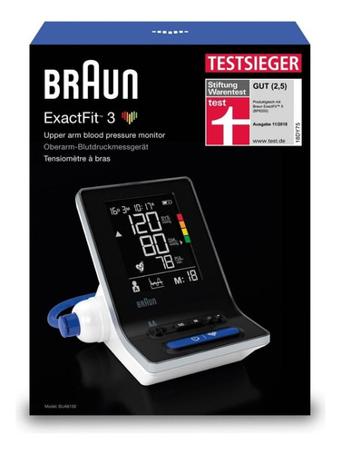 Toma Presion Profesional Exactfit 3 Bua6150 Braun Color Negro