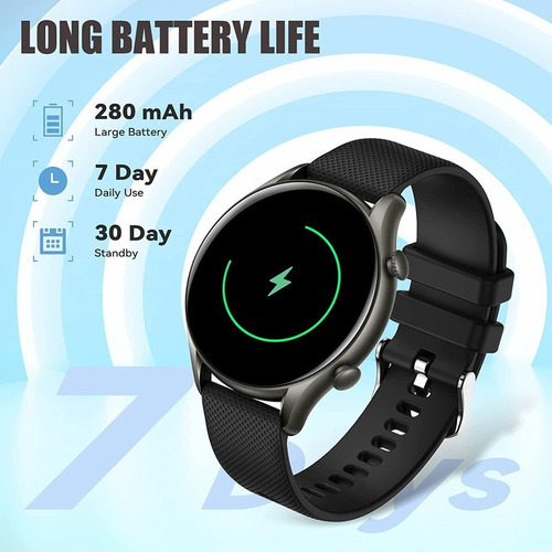Reloj Inteligente For Mujer Llamada Recibir Dial