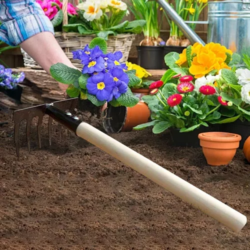 Rastrillo De Jardín Para Deshierbe, Jardinería, Fijación