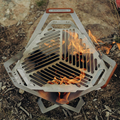 Burch Barrel Flat Packer Parrilla De Carbón Para Barbacoa Al