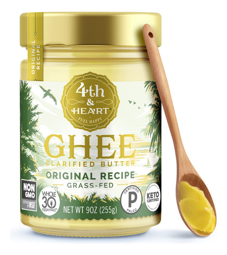 Mantequilla Clarificada Ghee Original, 9 Onzas