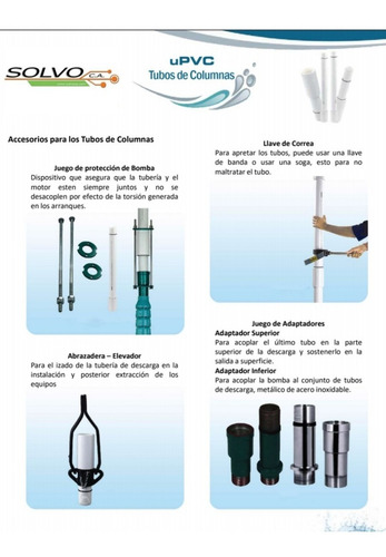 Tubería Upvc 3 Para Pozo Profundo