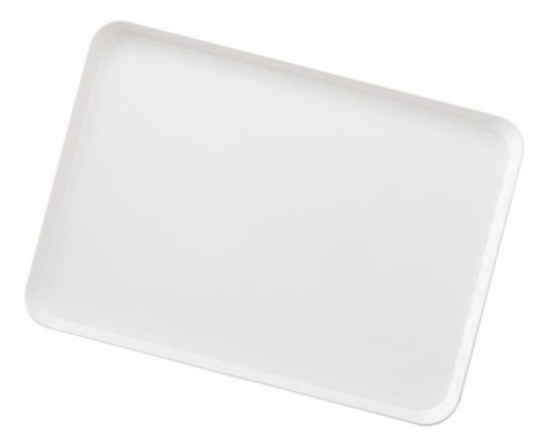 Plato De Comida, Bandeja Rectangular De Plástico Para Desayu