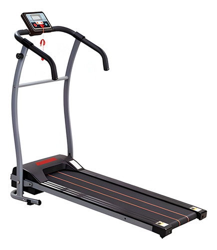 Aparato De Gimnasia Randers Cinta C/motor 1hp Arg313 Estructura Negro Tapizado Negro
