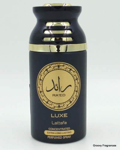 Aerosol de perfume Ra'ed Luxe Lattafa, 250 ml, volumen unitario 250 ml