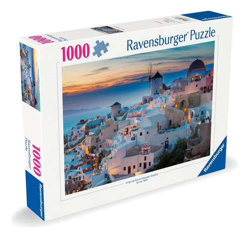 Rompecabezas Santorini 1000pz Ravensburger