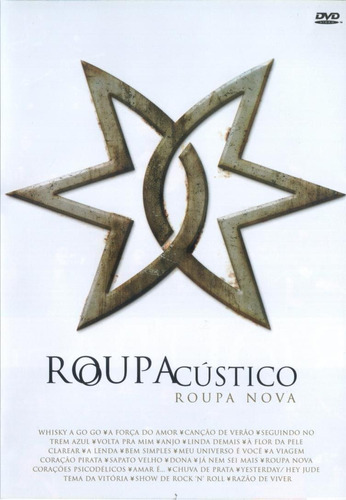 Dvd Roupa Nova - Roupa Acústico