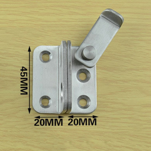 2x Cerradura De Puerta De Acero Inoxidable Cerradura De La
