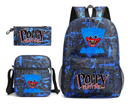 Mochila Con Accesorios Poppy Playtime Huggy Wuggy