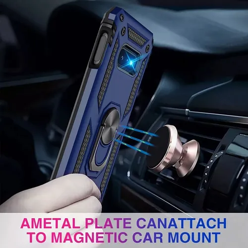 . Funda De Soporte Magnético Militar Resistente Para iPhone