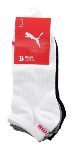 Pack X 3 Medias Invisibles Sneak Puma