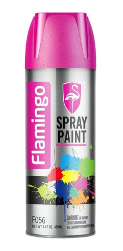 Pintura En Spray Negro Mate 450ml Flamingochile
