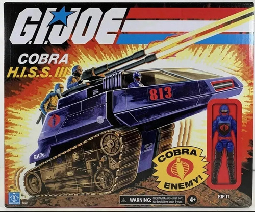 Gi Joe Cobra H.i.s.s Iii Con Conductor Rip It Gijoe