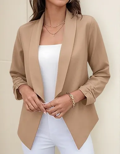 For Mujer, Traje Casual Top Ropa De Mujer Profesiona