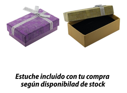 Imagen 2 de 6 de Cadena Con Dije Susanito Plata 925 Piedra Corazón Mujer
