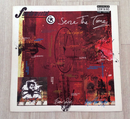 Vinilo Fun-da-mental - Seize The Time (1ª Ed. Uk, 1994)