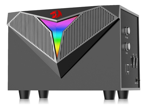 Caixa De Som Redragon Gs700 Toccata Gaming Aux 3,5mm