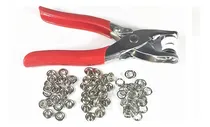 Comprar Pinza Alicate Para Colocar Broches De Metal 9,5 Mm.