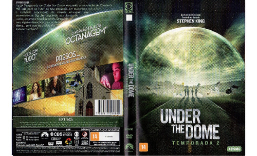 Dvd Série Tv - Under The Dome Temp. 1-2-3 - Raro - (12dvds)