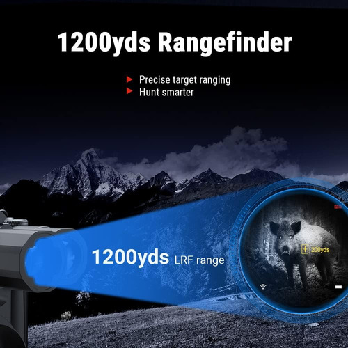 Pard Nv007sp-lrf - Gafas De Visión Nocturna Con Telémetro