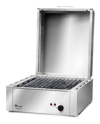 Parrilla Nogal 53 Cm + Base C/ Ruedas - Tst