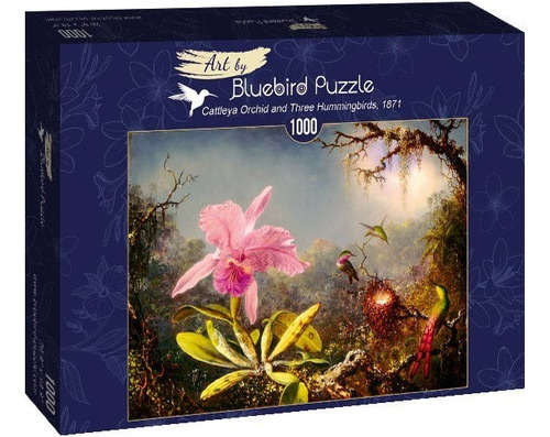 Bluebird Puzzle 1000 Pzs - Heade - Cattleya Orchid