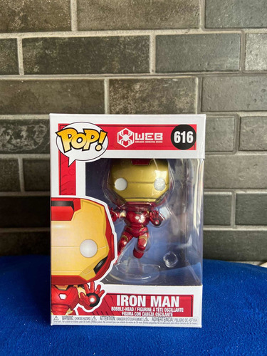 Funko Pop! Ironman 616 Web Avengers Campus Disney Shop