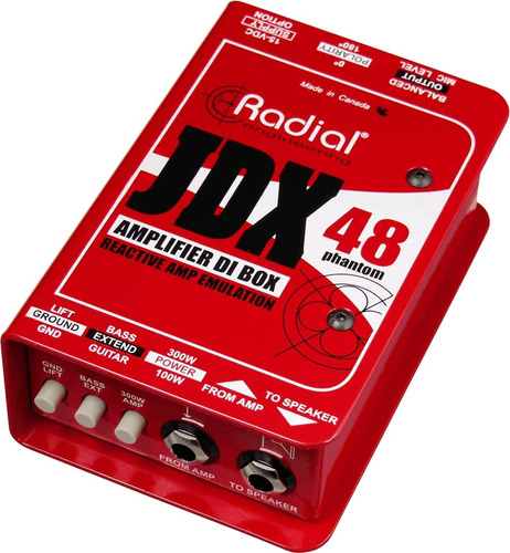 Caja Directa De Amplificador De Guitarra Jdx48 Reactor