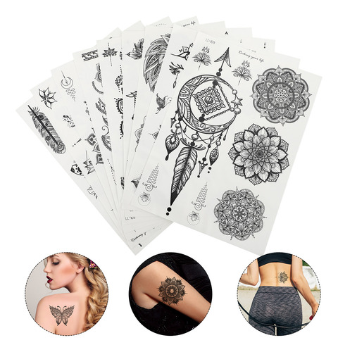 Pegatinas De Tatuajes Falsos, Pegatinas De Tatuajes Sexys Co