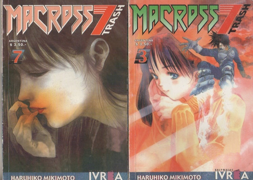 Lote De 3 Historietas ** Macross 7 Trash ** Edit Ivrea