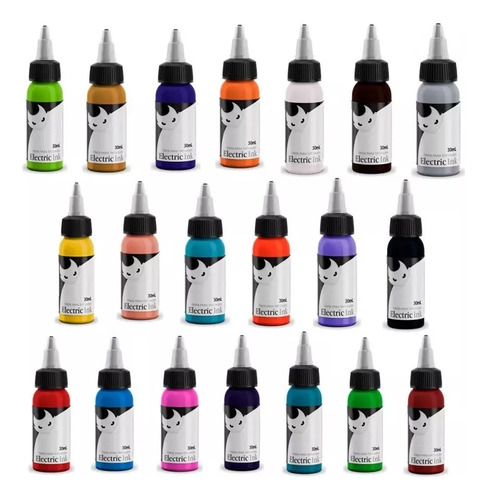 Tinta Tatuagem Verde Limao - 30ml Electric Ink