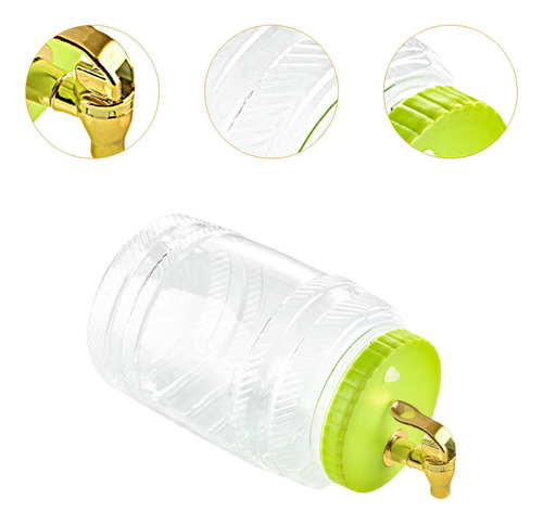 3.5l Dispensador De Bebidas Heladas Sin Soporte Verde