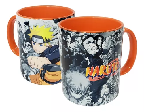 Caneca naruto preta